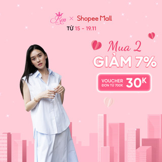 REN - Chân Váy Xòe Sọc
