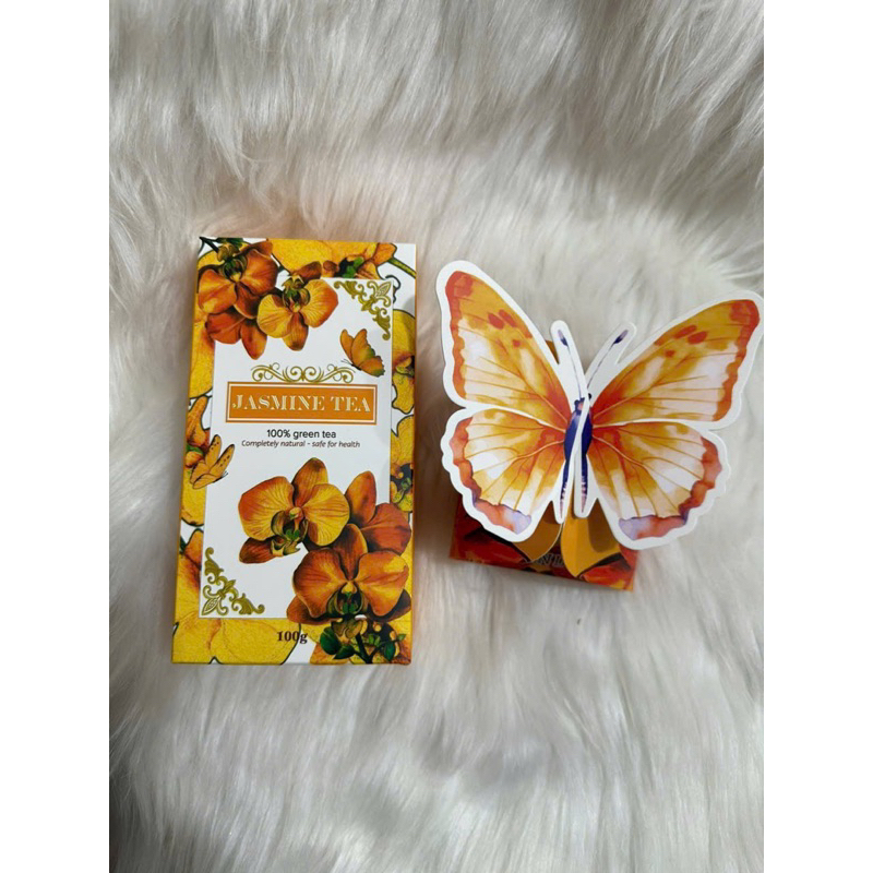 Vỏ TRÀ Nơ Trang Trí Giỏ quà Tết- Giấy Dày Đẹp