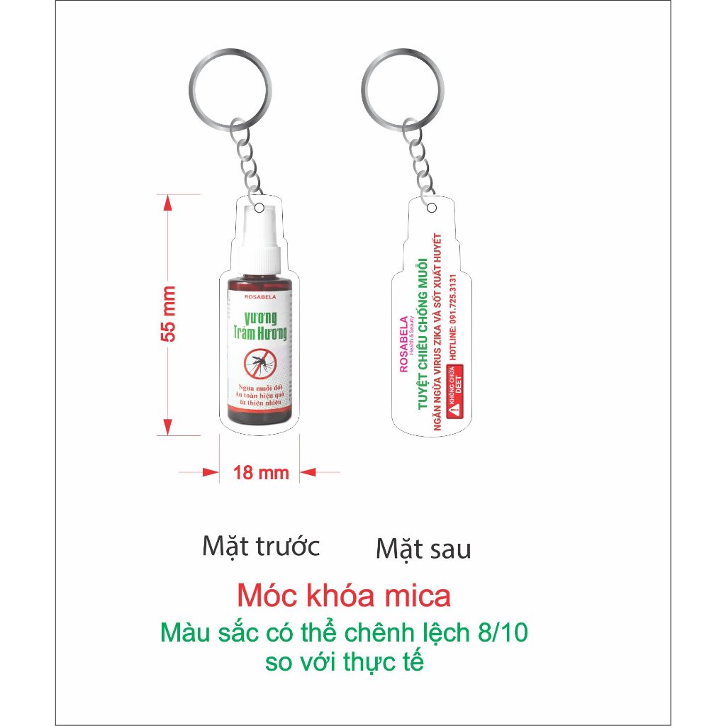 MÓC KHÓA VƯƠNG TRÀM HƯƠNG