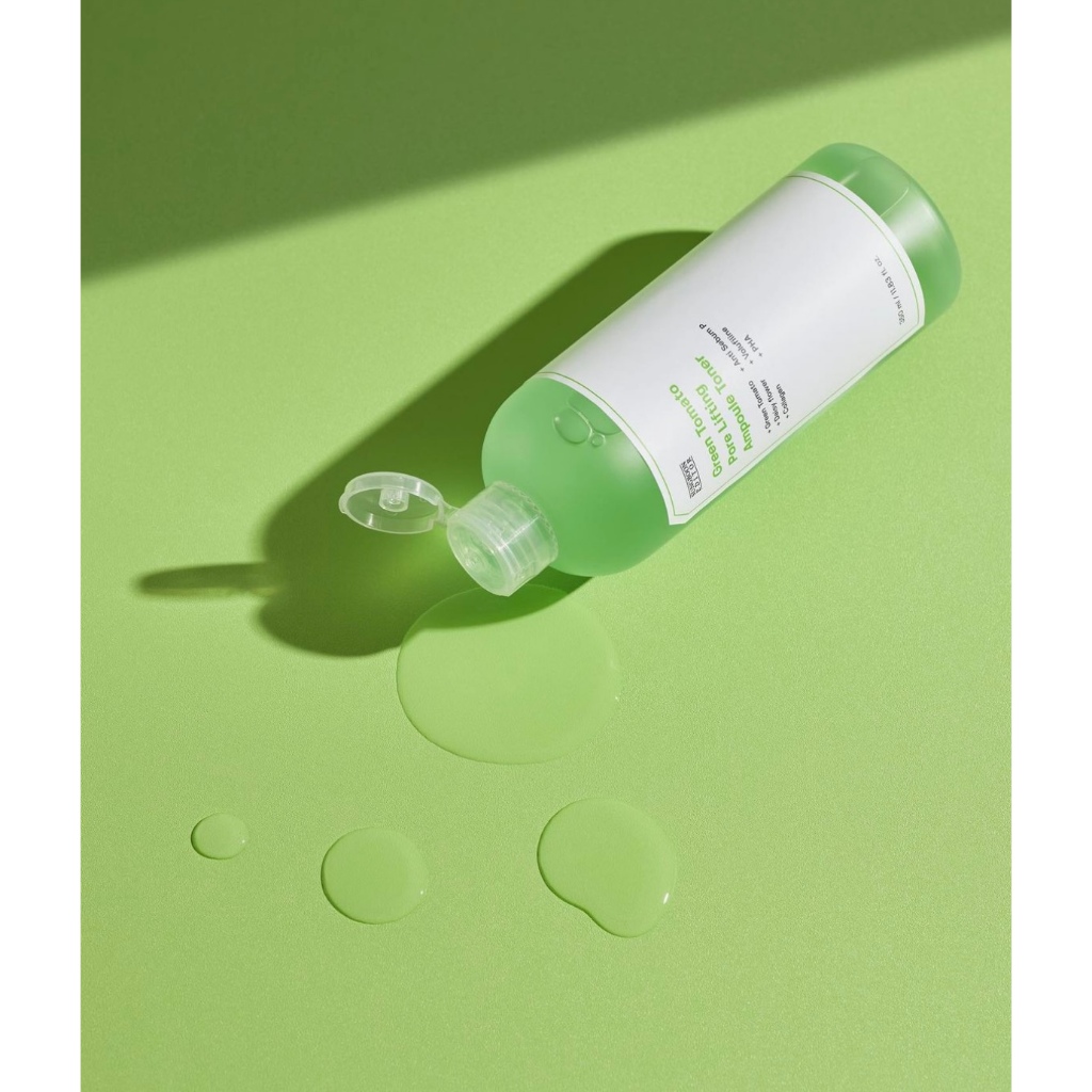 Nước hoa hồng Sungboon Editor Green Tomato Pore Lifting Ampoule Toner 350ml