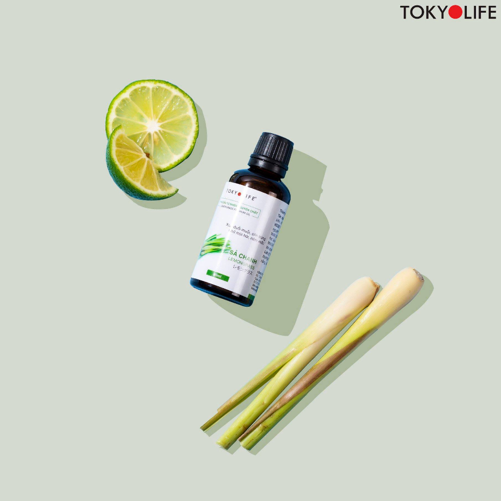 Tinh dầu sả Chanh TOKYOLIFE thiên nhiên 20ml