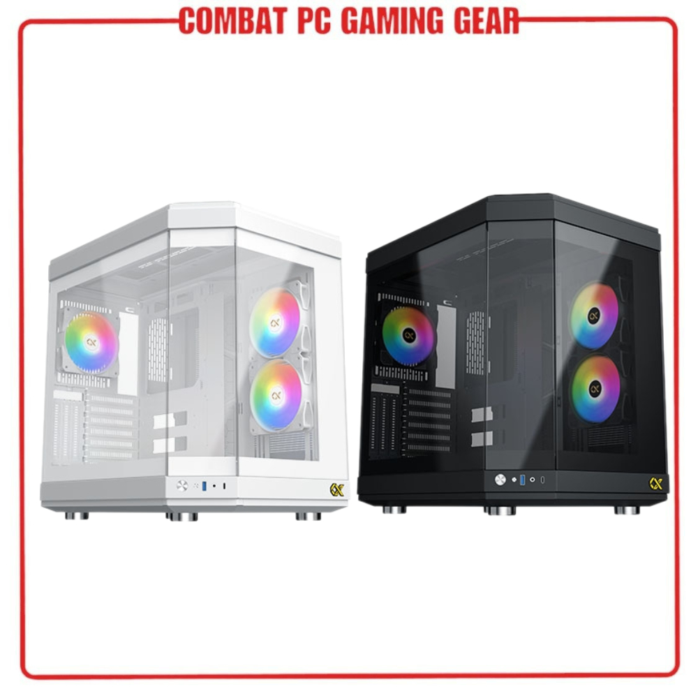 Case Máy Tính Xigmatek CUBI Black/Arctic  hàng chính hãng