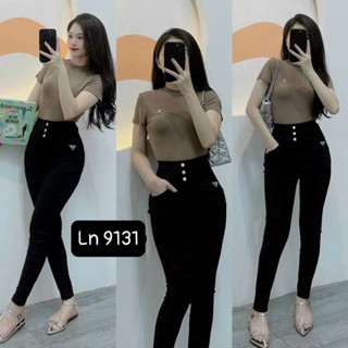 Quần legging bơ ba cúc loại 1 có mùi thơm 9131