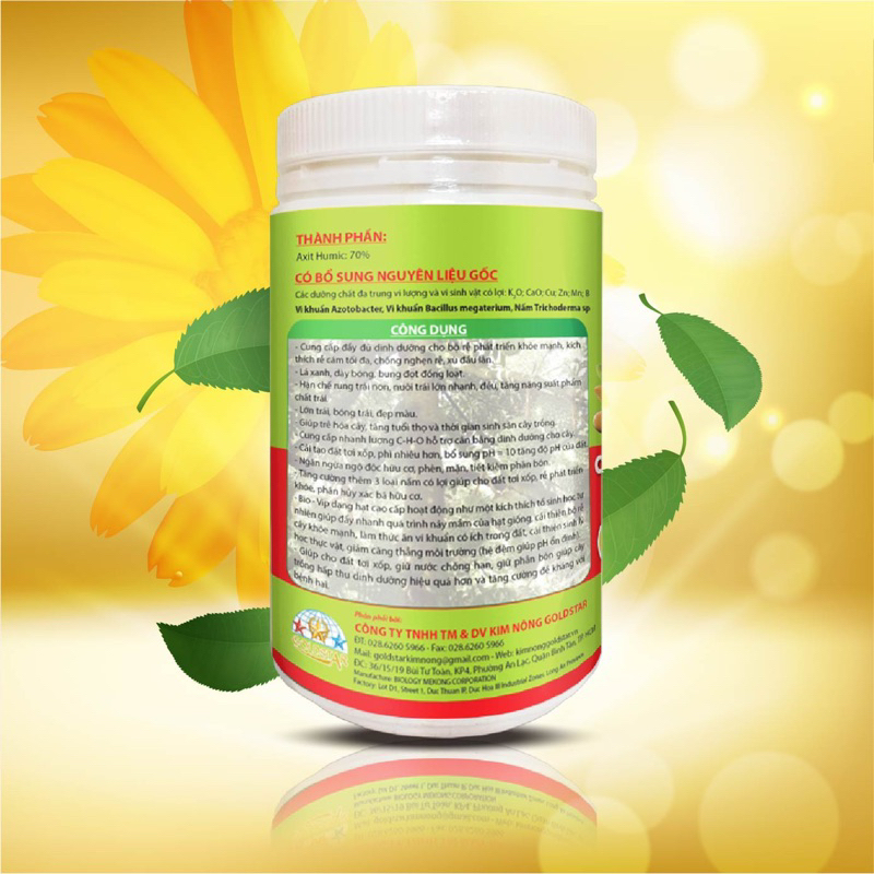 BIO - VIP hũ 1kg pha 600-800L