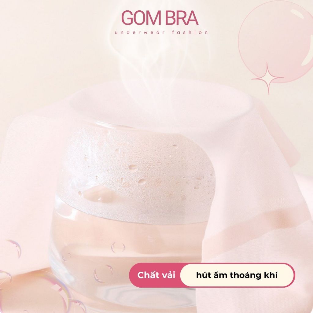 Quần lót nữ su thạch GOM BRA mỏng mát dịu nhẹ, quần lót nữ không đường may cao cấp -SA-AN6135