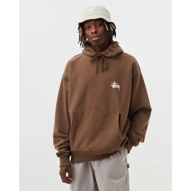 Áo Hoodie Nỉ Nam STUSSY, Chất Dầy Dặn, Áo Khoác Dáng Rộng Mũ To 2 Lớp, Hình In Đẹp - Khóa Dài Tau Chui Đầu - dt_shop