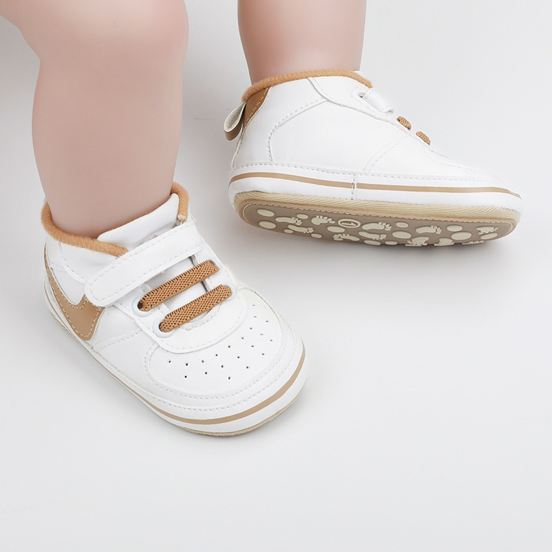 Giày thể thao cho bé trai 0-12 tháng quoai dán đế cao su mềm chống trơn hàng quảng châu cao cấp