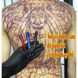 Bút vẽ trên da nét không trôi dùng trong xăm hình