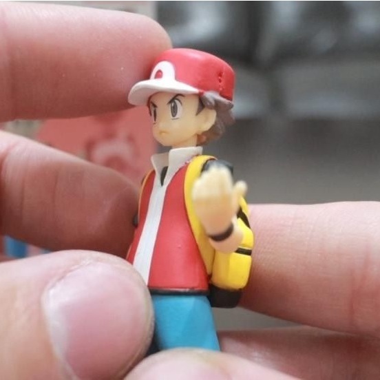 Mô hình trainer Pokemon nhân vật nhà huấn luyện RED Ash Ketchum 1792 NF5 1-2