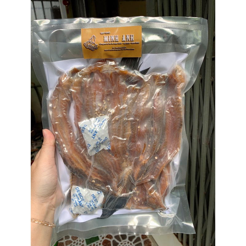 0,5kg khô cá lóc xẻ tẩm vị ươp tiêu sọ - Đặc sản Cà Mau