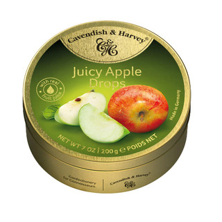 Kẹo ngậm c&h đức hương táo juicy apple drops
