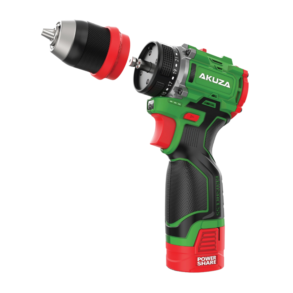 Máy khoan pin AKUZA K6 tích hợp chức 2 chức năng khoan và bắn vít 2 trong 1 Siêu phẩm 2023