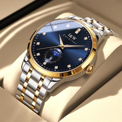 Đồng hồ nam chính hãng I&W Carnival 625G-T2 kính sapphire,chống nước 50m,Bh 24 tháng,máy cơ (automatic),dây kim loại