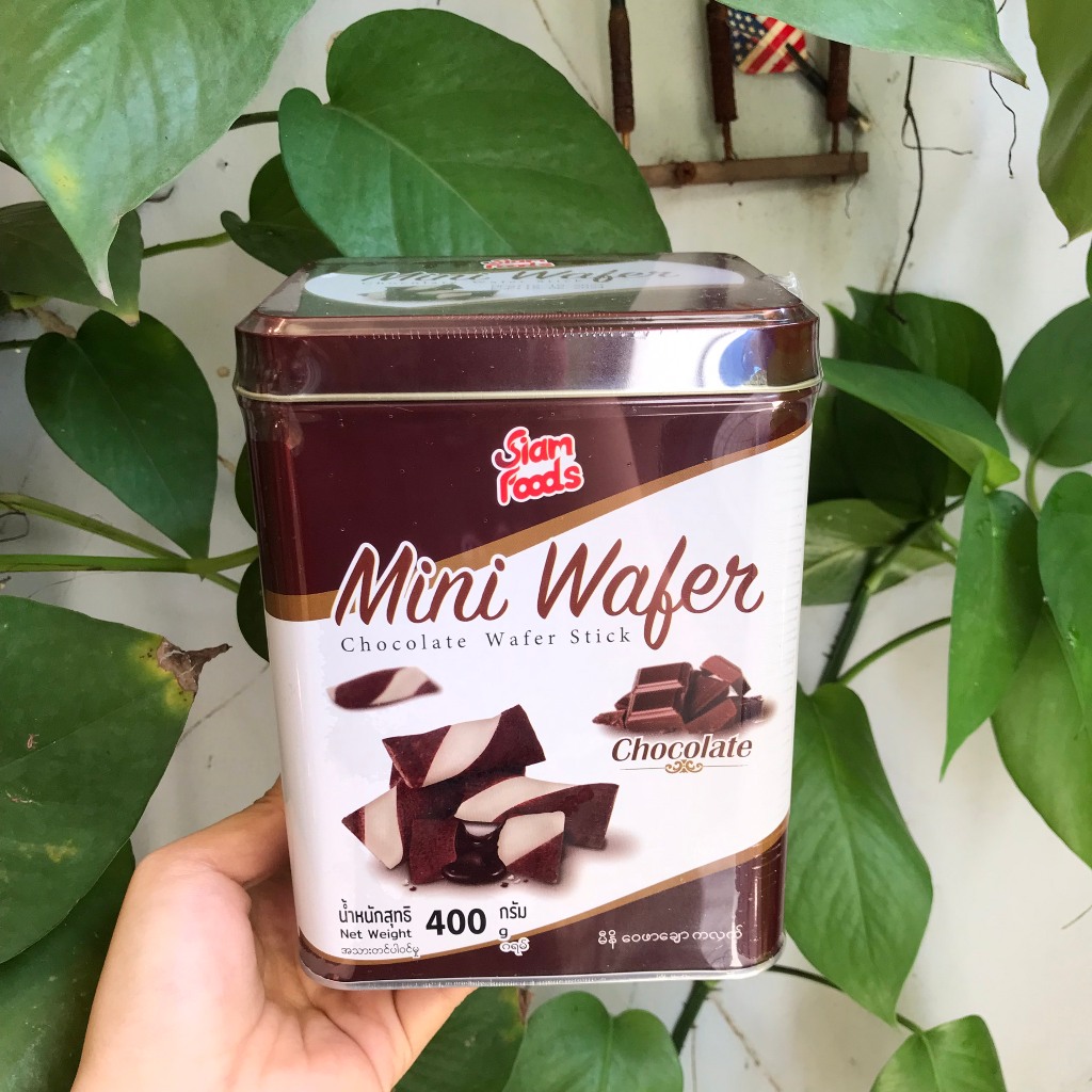 Bánh Quế Nhỏ Sô Cô La Thái Lan Siam Foods Mini Wafer Chocolate Wafer Stick