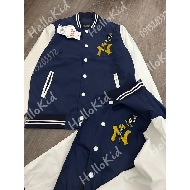 Áo khoác gió Bomber Ny nam nữ