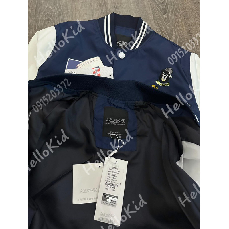 Áo khoác gió Bomber Ny nam nữ