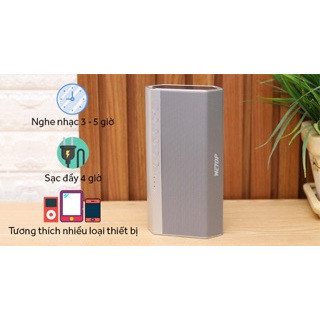 Loa Bluetooth Wetop H8008 Bạc