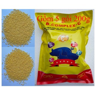 1 kg B.complex-C kích thích thèm ăn - Đỏ tích kích mào. tăng trọng nhanh phát triển nhanh (tốt cho gà đá và chim)