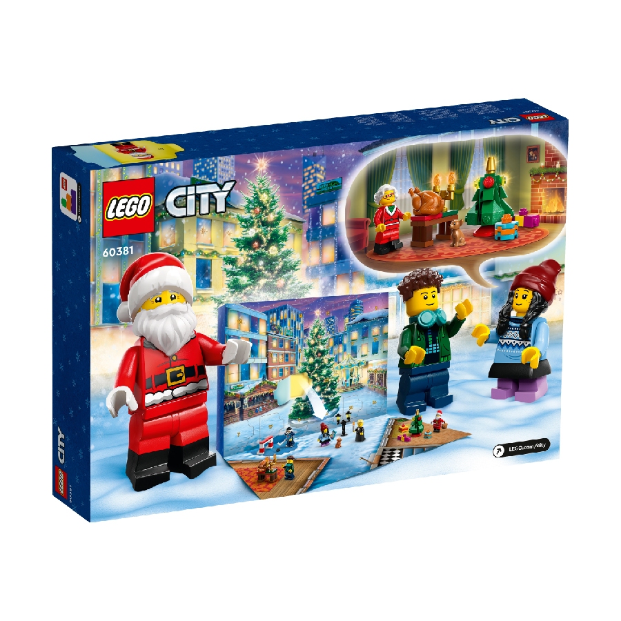 Đồ Chơi Lắp Ráp Lịch Giáng Sinh LEGO CITY 60381