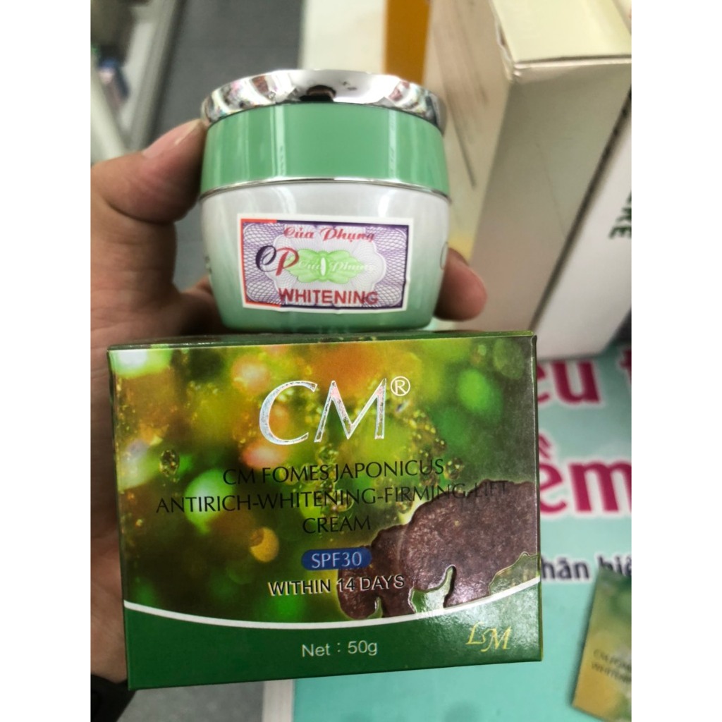 Kem CM® linh chi đỏ Chiu -Mien, dưỡng trắng da, sáng da, ngăn ngừa lão hóa SPF30 - 50g