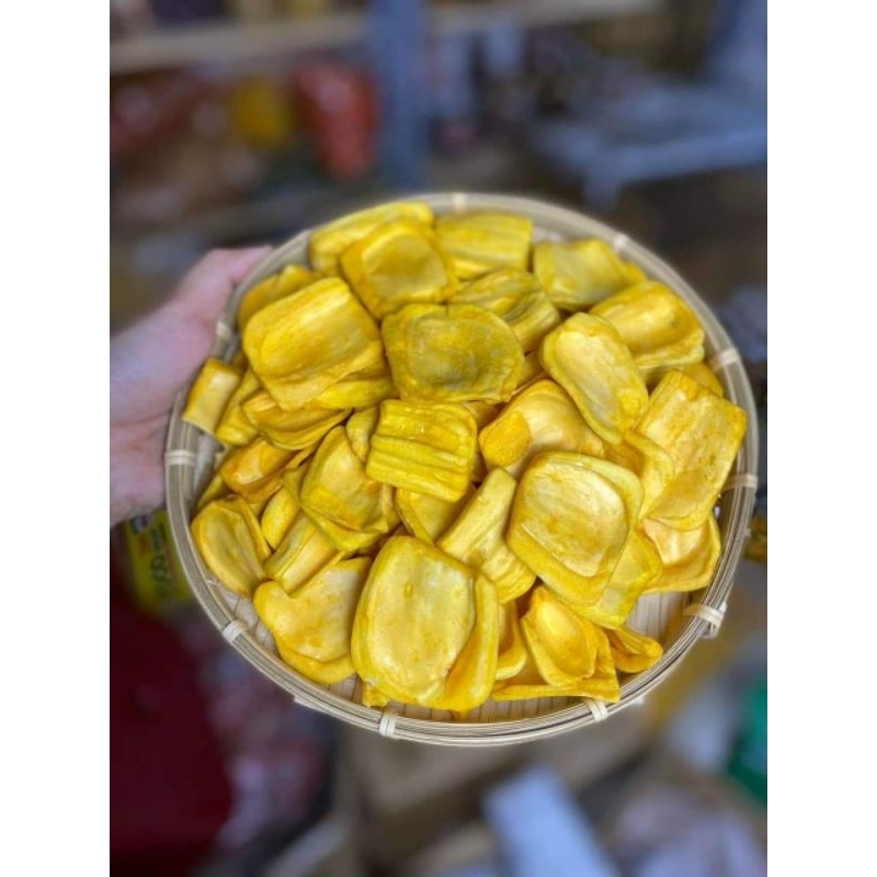 Mít sấy giòn nguyên cánh ngon ngọt - hộp 200gram