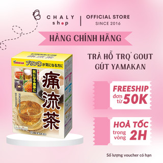 Trà thảo mộc giảm gout Yamamoto Kampo 24 gói x 8g Nhật Bản