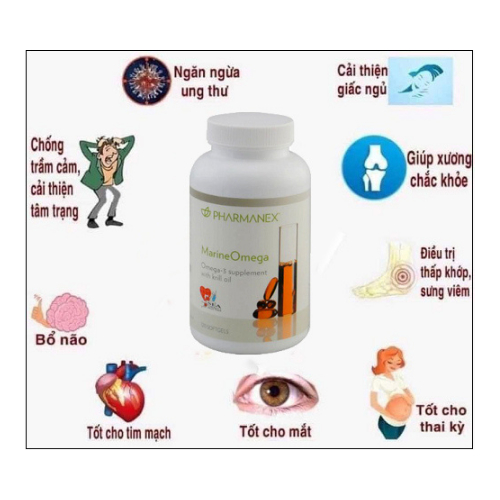 OMEGA3 NUSKIN (TEM TIẾNG VIỆT) - Sức khỏe tim mạch, thần kinh, não bộ, Tăng  trí nhớ, chống mỡ máu