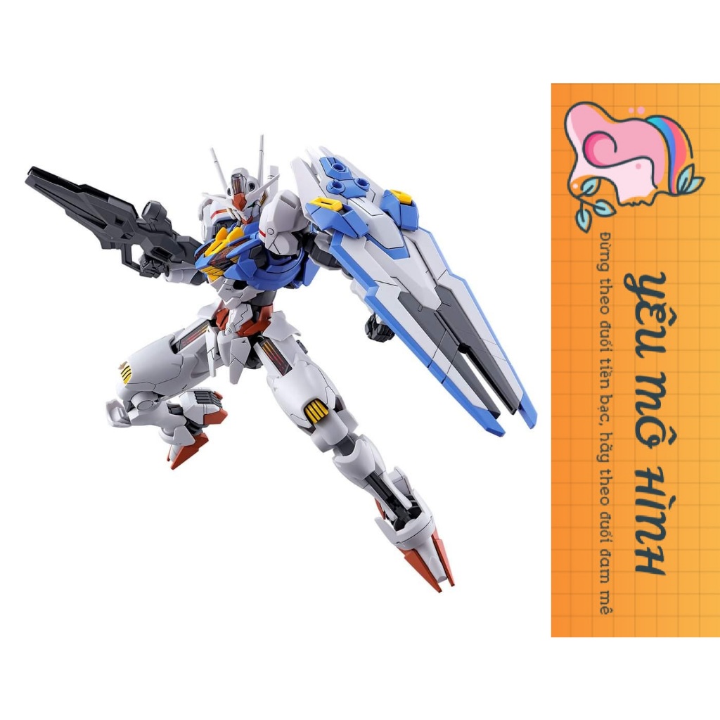 Gundam HG Fighter Aerial + Flight Unit Tặng kèm base trưng bày