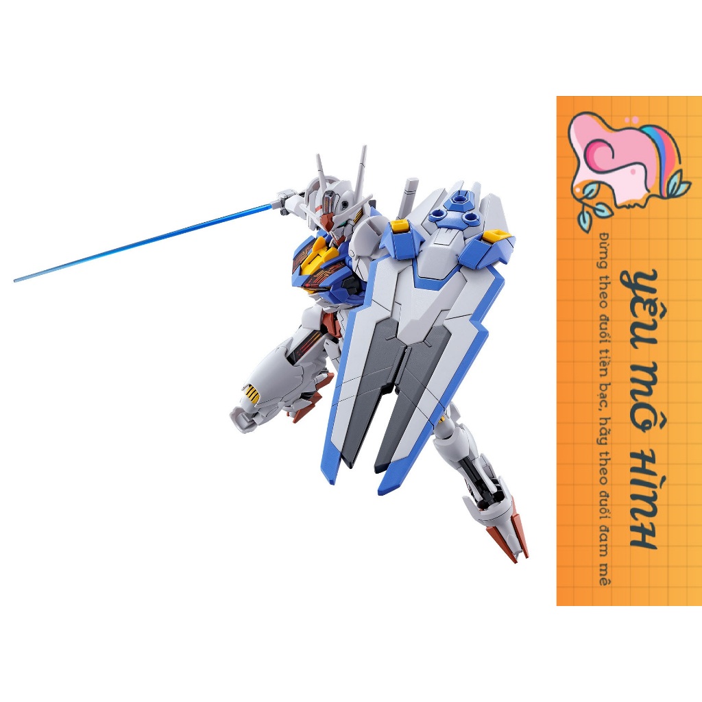Gundam HG Fighter Aerial + Flight Unit Tặng kèm base trưng bày