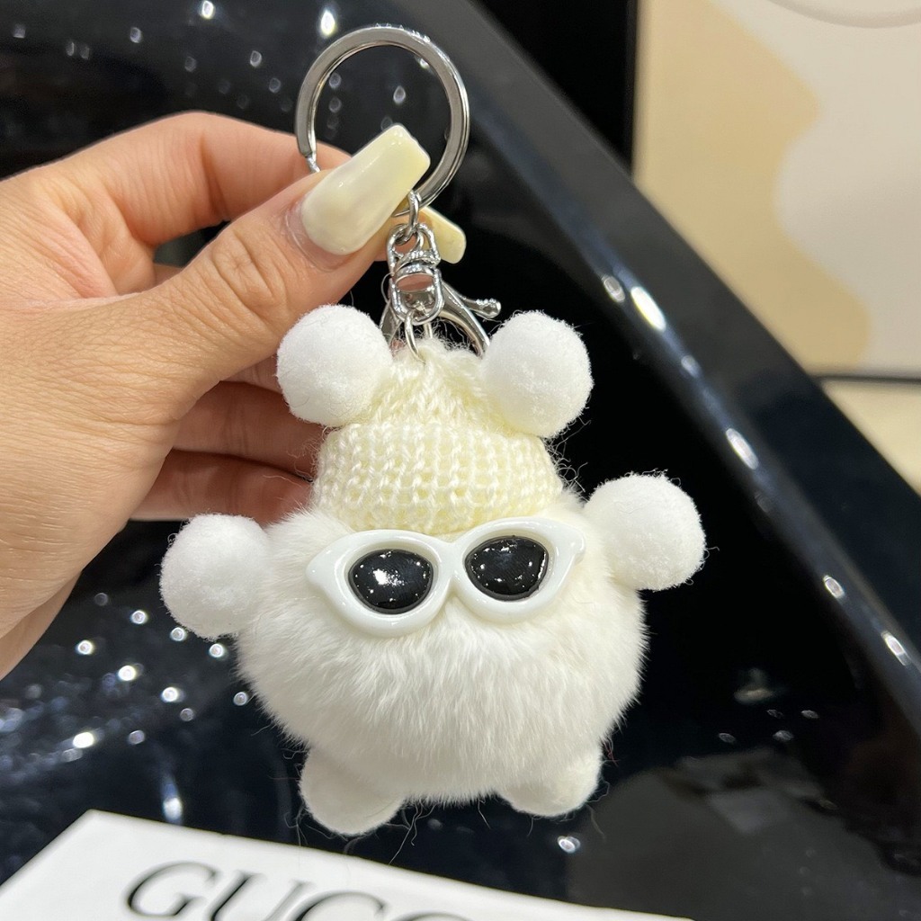 Móc Khóa Banh Xù Mini Cute Nhiều Mẫu Mã Lựa Chọn