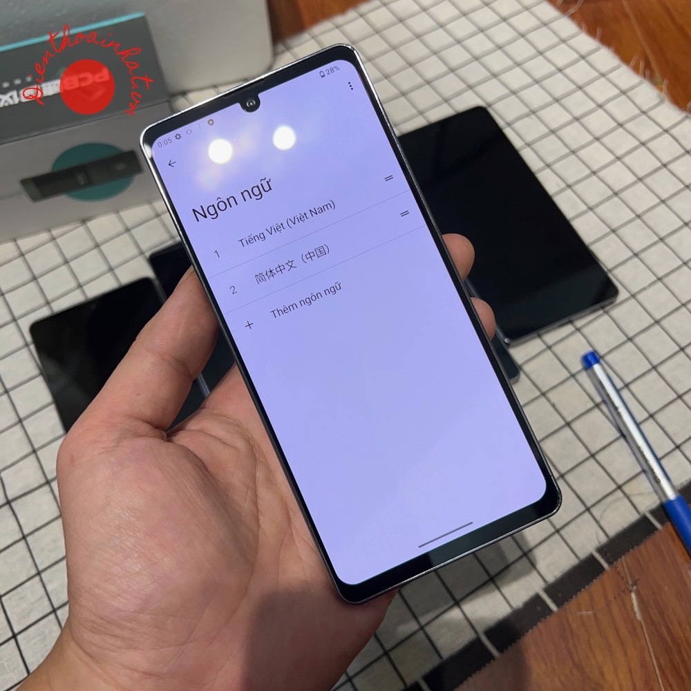 Điện thoại SHARP AQUOS ZERO6 2sim/s750/8gb/128gb/4000mah