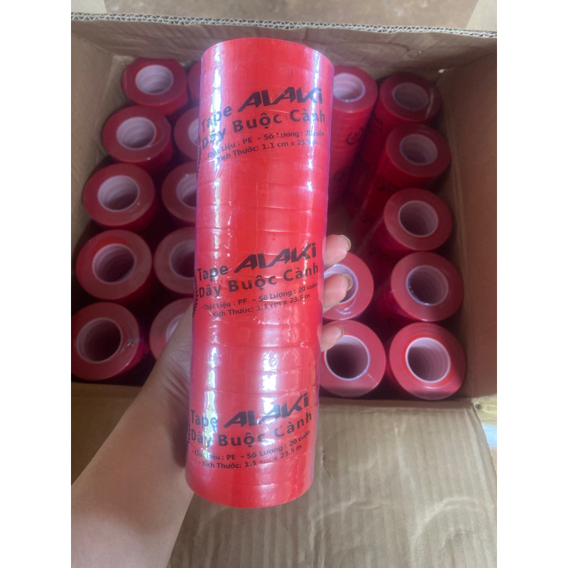 Bộ 20 cuộn dây buộc cành dùng cho kìm bấm đa năng, buộc chanh dây, dưa leo,…