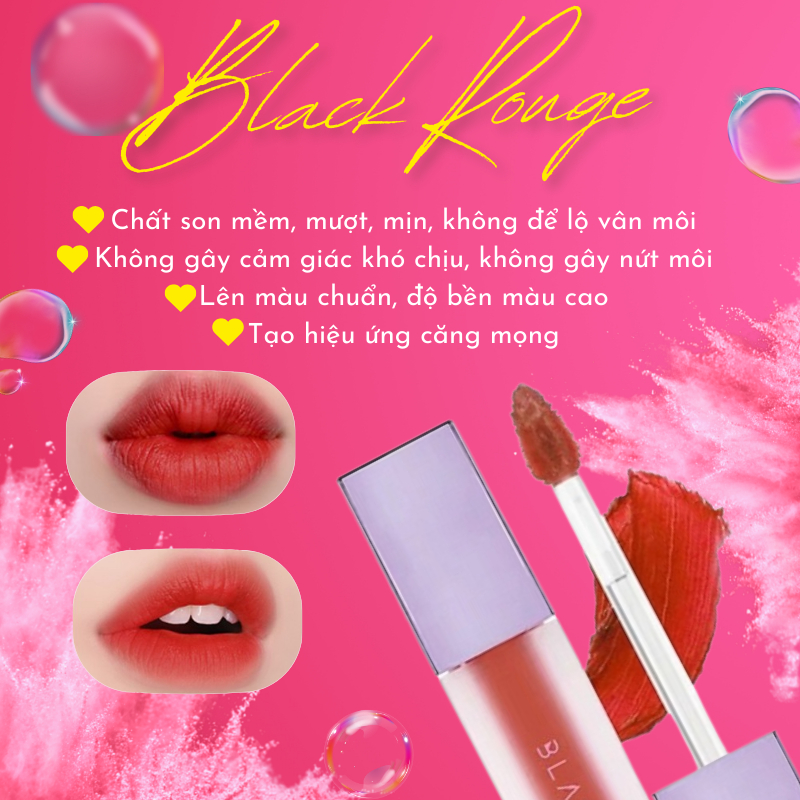 Son kem lì B.LACK R.OUGE Air Fit Velvet Tint Ver 2  - Alita.net