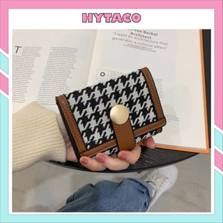 Ví nữ gập 3 cao cấp cầm tay Phong Cách Hàn Quốc nhiều ngăn đựng tiền HYTACO VDCT40
