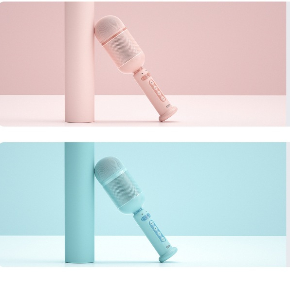 Micro Karaoke Bluetooth Không Dây Kèm Loa Phiên Bản Mới Hát Siêu Hay Mic Hát Karaoke Mini Tương Thích Với Nhiều Thiết Bị