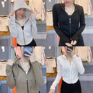 Áo Khoác ủ kem chống nắng nhẹ chất cotton mát co giãn tốt bigsize 36kg _ 50kg ( tuỳ màu giãn ít giãn nhiều )