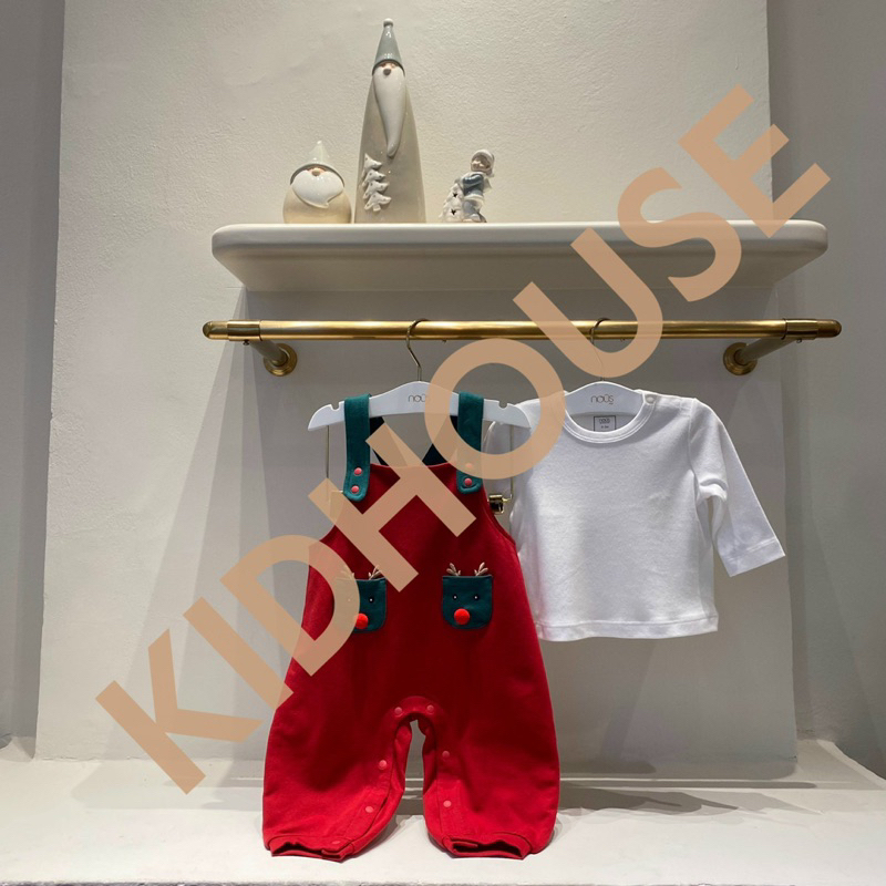 Sét yếm + áo + mũ cho bé yêu- BST Nous Noel 2024