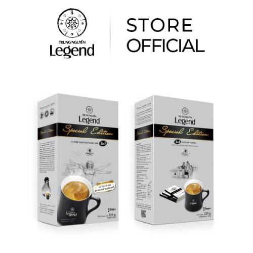 Combo 2 Cà Phê Special Edition Trung Nguyên Legend - Hòa tan Sữa - Hộp 9 gói