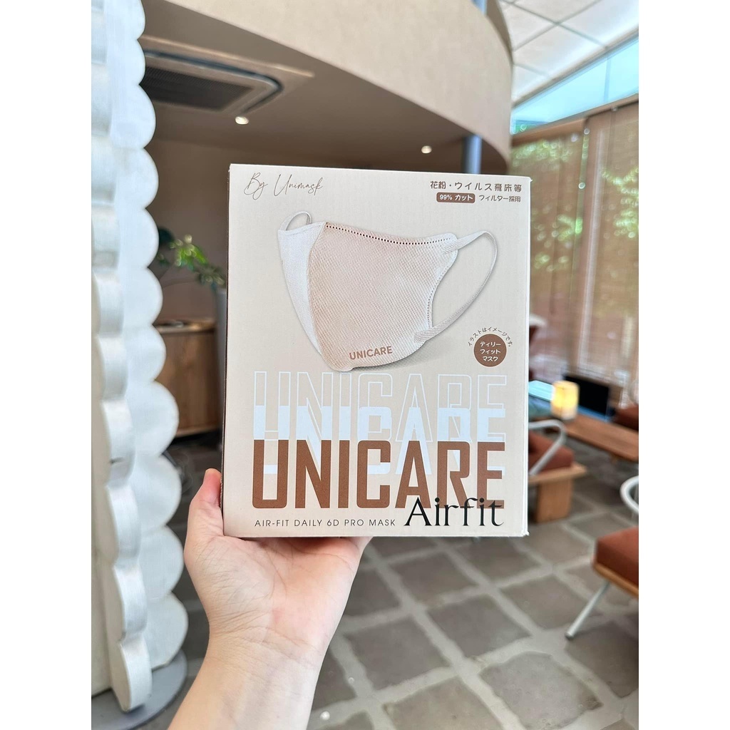 Khẩu trang 6D UNICARE thời trang ( 10 chiếc )