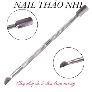 Cây đẩy da 2 đầu, cây sủi da giá rẻ làm móng nail thao nhi