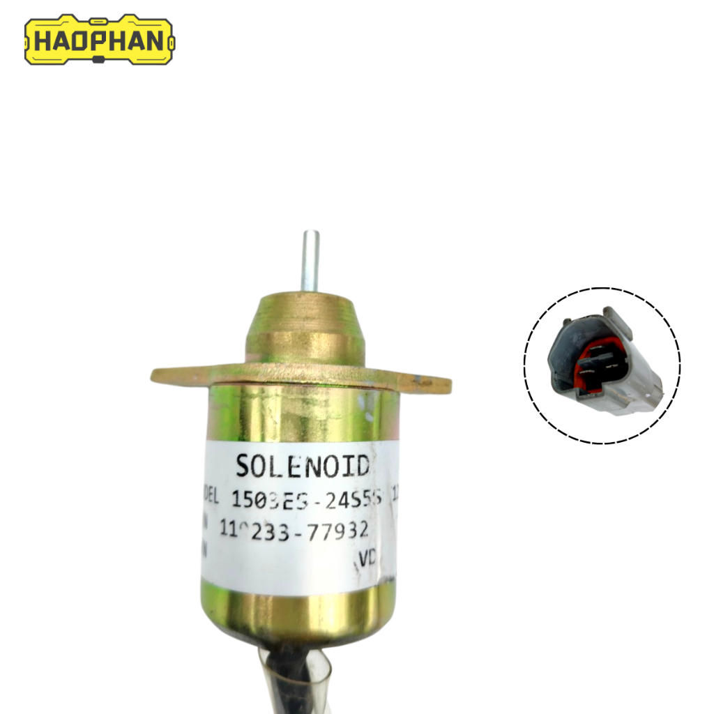 Rơ le, rơ le tắt máy, solenoid ngắt điện từ, rơ le tắt máy nhiên liệu cao cấp R55/PC40/50 1503ES-12S5SUC12S HPM 12V/24V