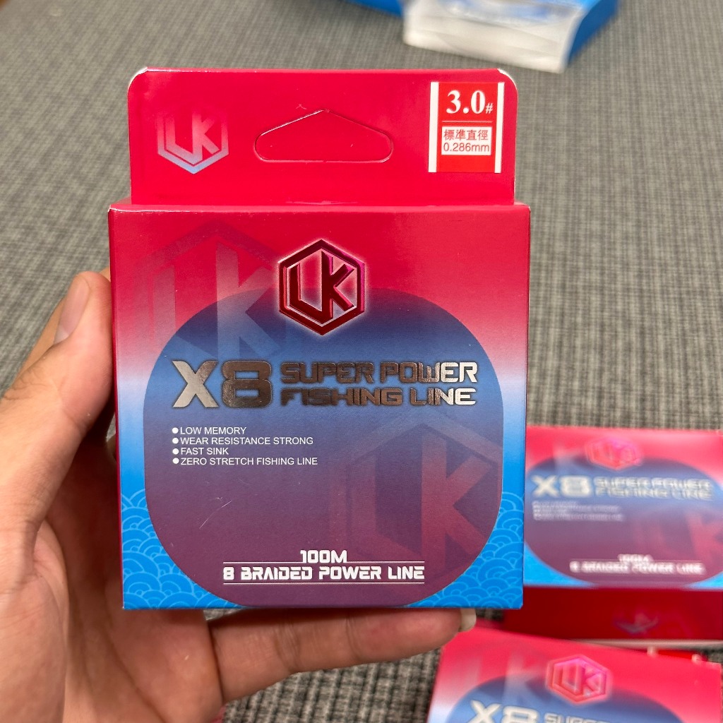 MỞ BÁN DÂY DÙ CHUYÊN CÂU LURE LK HOA- DÀI 100M FULL SIZE 0,6-3,0