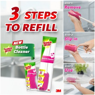 Scotch-brite Cây rửa bình không trầy