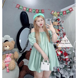 ĐẦM TAY BỒNG FORM RỘNG [TNT SHOP BIGSIZE 60KG 90KG]