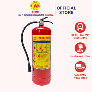 Bình Chữa Cháy Bột ABC 8kg Bình Cứu Hỏa (MFZL8) Dùng Cho Gia Đình, Văn phòng Xưởng- Thiết Bị PCCC Thanh Loan