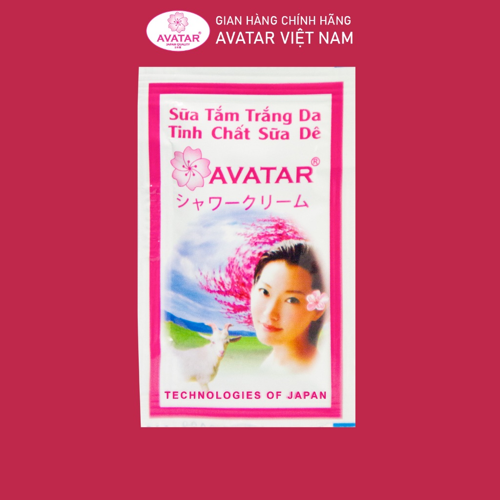[GIFT] Sữa Tắm Bịch Sữa Dê Goat Milk Avatar (5ml)