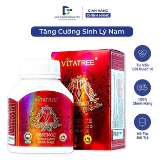 Viên uống Bổ Thận, Tăng Cường Sinh Lý Nam Giới Vitatree Essence Of Kangaroo 40000 Max- Nhà Thuốc Đông Tây 3