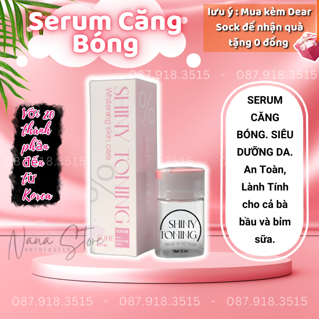 SERUM CĂNG BÓNG DA MẶT