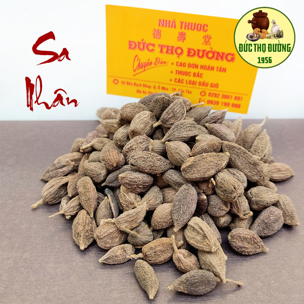 Sa Nhân - Phơi sấy khô - Túi 100g