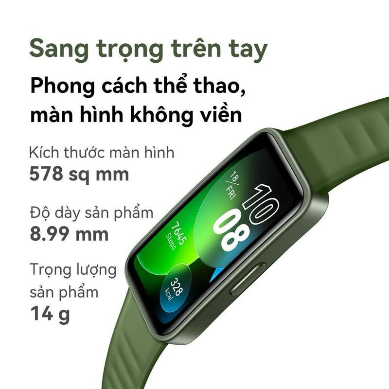 Vòng đeo tay thông mình Huawei band 8 / Mi band 7